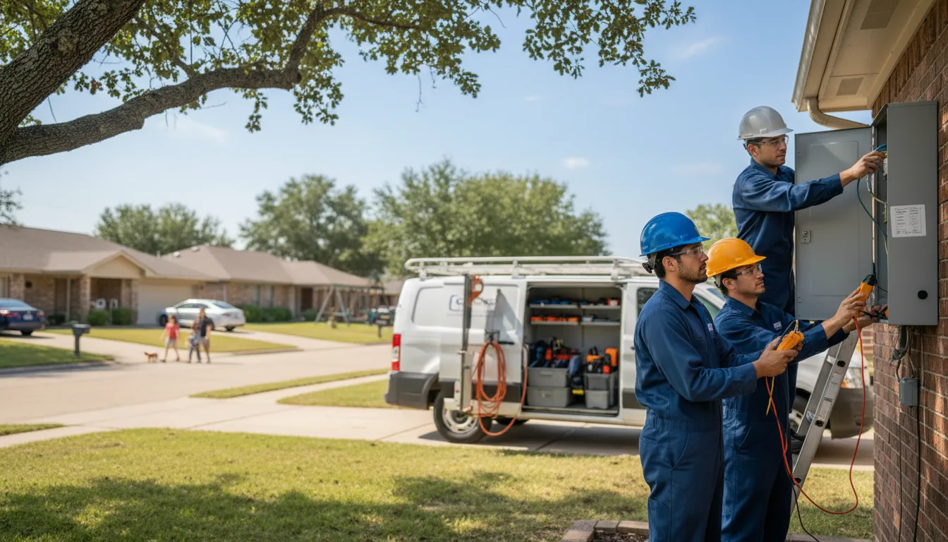 Certified electrician providing emergency electrical services in Victor, CA